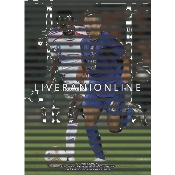 La Spezia 21 agosto 2007 Italia - Francia Under 21 amichevole nella foto: Giovinco e Matuidi foto Andry / Ag. Aldo Liverani