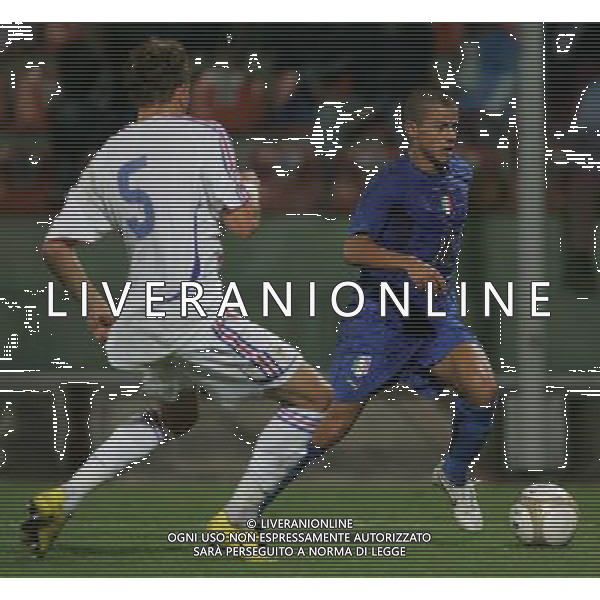 La Spezia 21 agosto 2007 Italia - Francia Under 21 amichevole nella foto: Giovinco foto Andry / Ag. Aldo Liverani