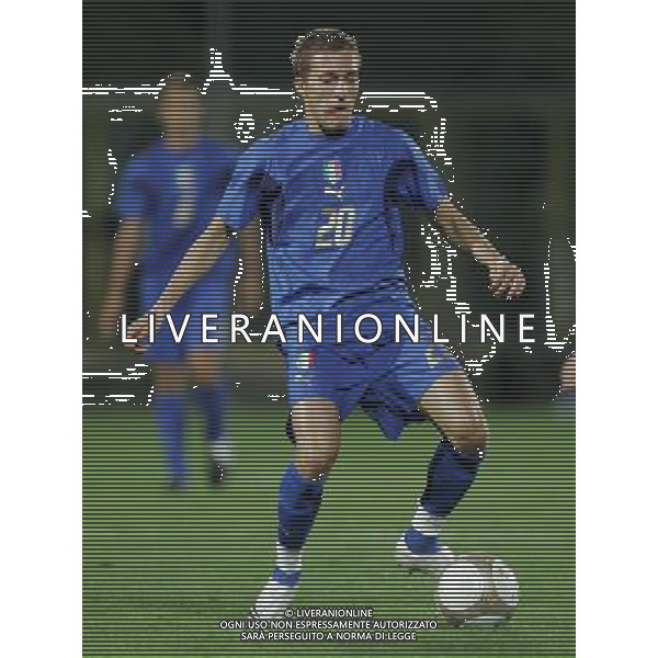 La Spezia 21 agosto 2007 Italia - Francia Under 21 amichevole nella foto: Lupoli foto Andry / Ag. Aldo Liverani