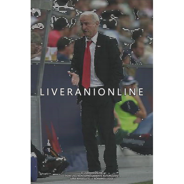 SALISBURGO - SHAKHTAR DONETSK 15/08/2007 CHAMPIONS LEAGUE 2007-2008 NELLA FOTO TRAPATTONI GIOVANNI ( CT SALZ) PH GP/AG. ALDO LIVERANI SAS 