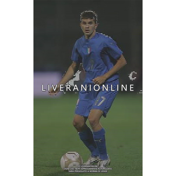 La Spezia 21 agosto 2007 Italia - Francia Under 21 amichevole nella foto: Paonessa foto Andry / Ag. Aldo Liverani