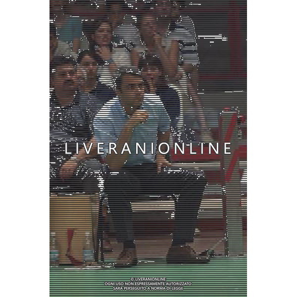 NAZIONALE ITALIANA PALLAVOLO NELLA FOTO ANDREA ANASTASI ALLENATORE ITALIA PALLAVOLO FOTO ALDO LIVERANI