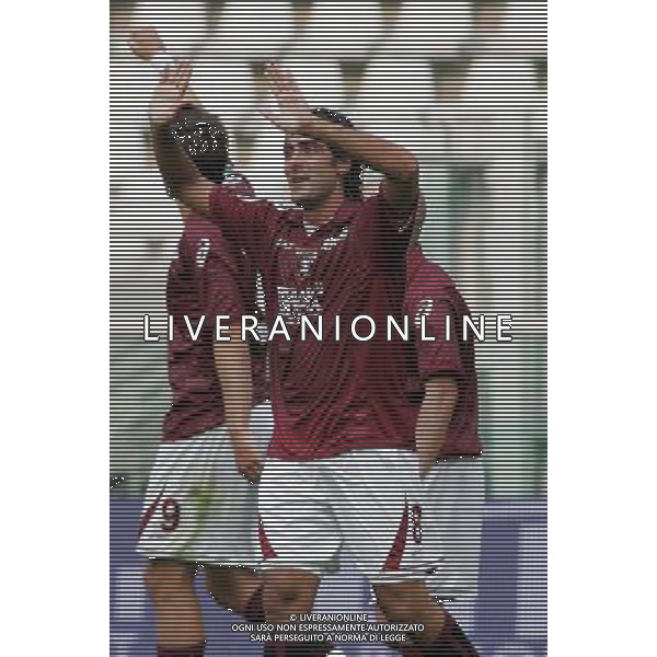 Torino - Rimini Coppa Italia Tim Cup 2007/2008 29-08-2007 Nella foto: Esultanza dopo il gol di simone barone ©Falzone/Press Photo/Ag. Aldo Liverani Sas