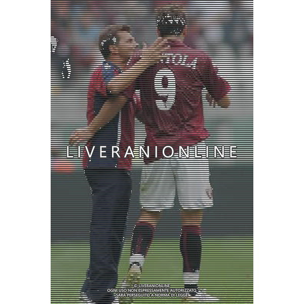 Torino - Rimini Coppa Italia Tim Cup 2007/2008 29-08-2007 Nella foto: walter novellino e ventola nicola ©Falzone/Press Photo/Ag. Aldo Liverani Sas
