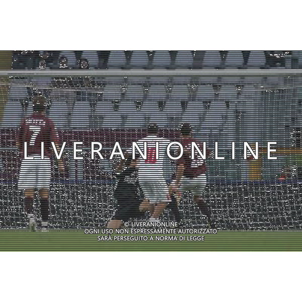 Torino Rimini Coppa Italia Tim Cup 2007/2008 29-08-2007 Nella foto: il gol di adrian ricchiuti ©Falzone/Press Photo/Ag. Aldo Liverani Sas
