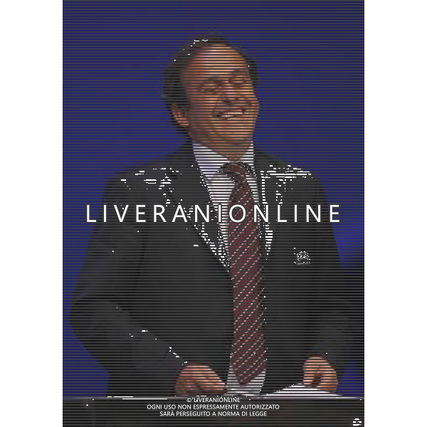 Sorteggio Champions League Monaco Montecarlo 30/08/2007 nella foto platini michel ph Luzzani/Ag. Aldo Liverani Sas