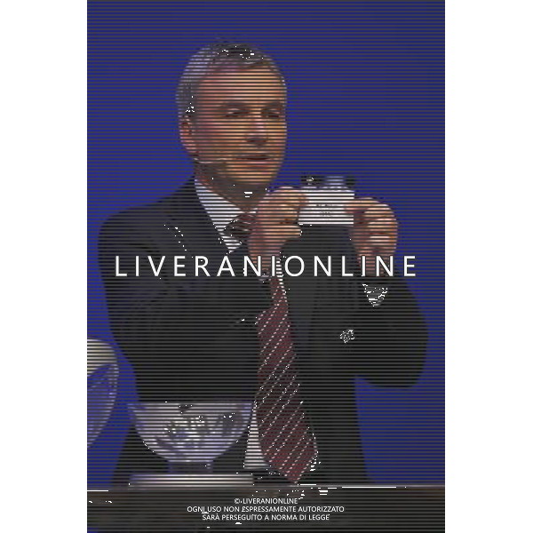 Sorteggio Champions League Monaco Montecarlo 30/08/2007 nella foto i sorteggi ph Luzzani/Ag. Aldo Liverani Sas