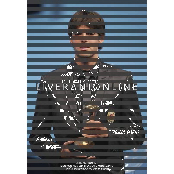 Sorteggio Champions League Monaco Montecarlo 30/08/2007 nella foto kaka\' premiato come miglior attaccante e miglior giocatore ph Luzzani/Ag. Aldo Liverani Sas