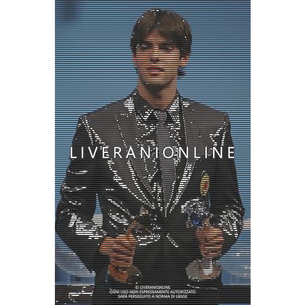 Sorteggio Champions League Monaco Montecarlo 30/08/2007 nella foto kaka\' premiato come miglior attaccante e miglior giocatore ph Luzzani/Ag. Aldo Liverani Sas