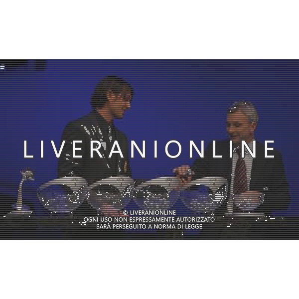 Sorteggio Champions League Monaco Montecarlo 30/08/2007 nella foto paolo maldini alle urne ph Luzzani/Ag. Aldo Liverani Sas