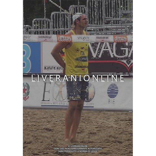 MILANO 31 AGOSTO 2007 BEACH TOUR 2007 NELLA FOTO: BERNARBE MAGLIA GIALLA PH FRANCESCO BONFANTI-AG ALDO LIVERANI 