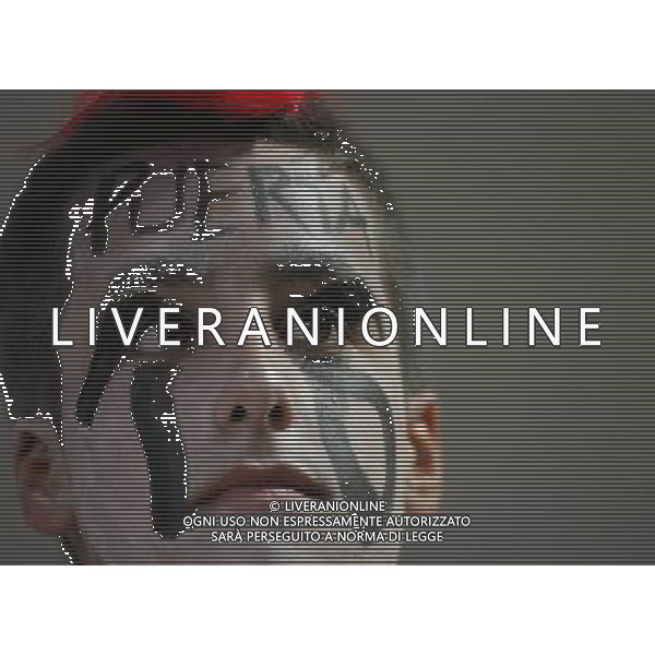 Milan - Siviglia SuperCoppa Europea Monaco Montecarlo 31/08/2007 nella foto un tifoso di Antonio Puerta ph Ag. Aldo liverani