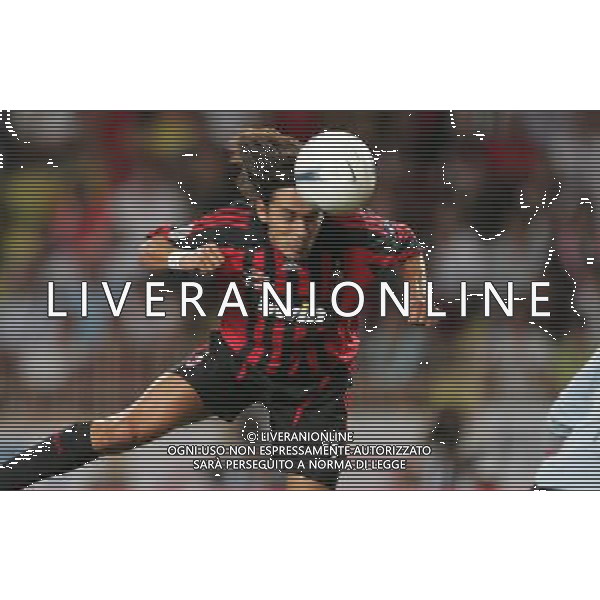 Milan - Siviglia SuperCoppa Europea Monaco Montecarlo 31/08/2007 nella foto il gol di Filippo Inzaghi ph Ag. Aldo liverani