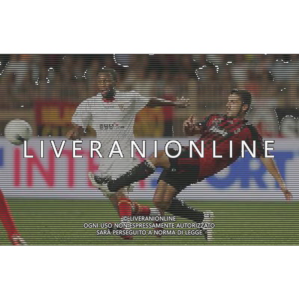 Milan - Siviglia SuperCoppa Europea Monaco Montecarlo 31/08/2007 nella foto Seydou e Gattuso Gennaro ph Ag. Aldo liverani