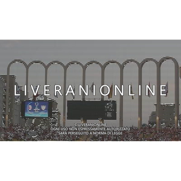 Milan - Siviglia SuperCoppa Europea Monaco Montecarlo 31/08/2007 nella foto il minuto di silenzio per puerta ph Ag. Aldo liverani