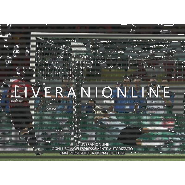 Milan - Siviglia SuperCoppa Europea Monaco Montecarlo 31/08/2007 nella foto il gol su rigore di kaka ph Ag. Aldo liverani