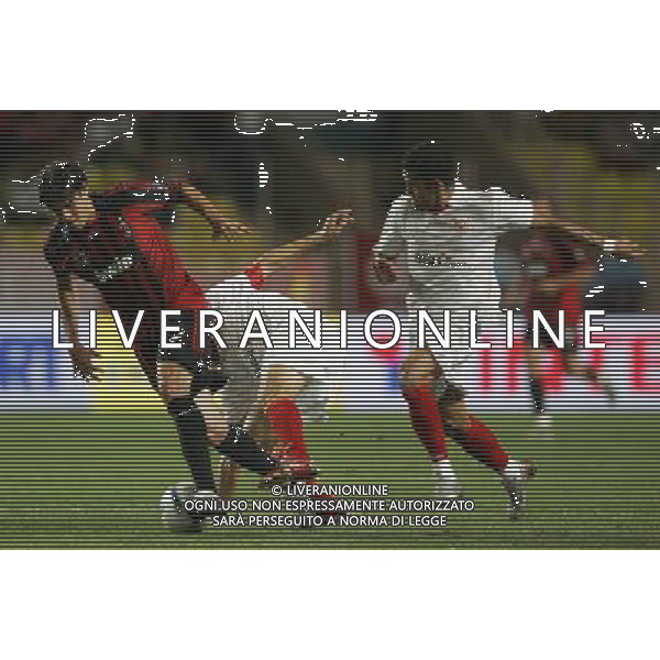 Milan - Siviglia SuperCoppa Europea Monaco Montecarlo 31/08/2007 nella foto alves e Kaka\' ph Ag. Aldo liverani