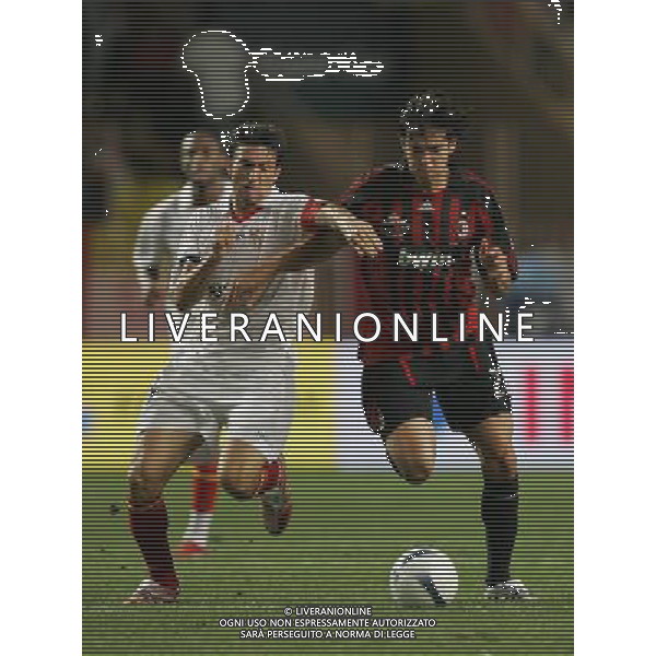 Milan - Siviglia SuperCoppa Europea Monaco Montecarlo 31/08/2007 nella foto Marti\' e Kaka\' ph Ag. Aldo liverani