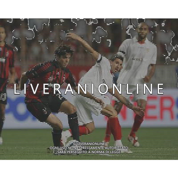 Milan - Siviglia SuperCoppa Europea Monaco Montecarlo 31/08/2007 nella foto kaka\' con duda ph Ag. Aldo liverani
