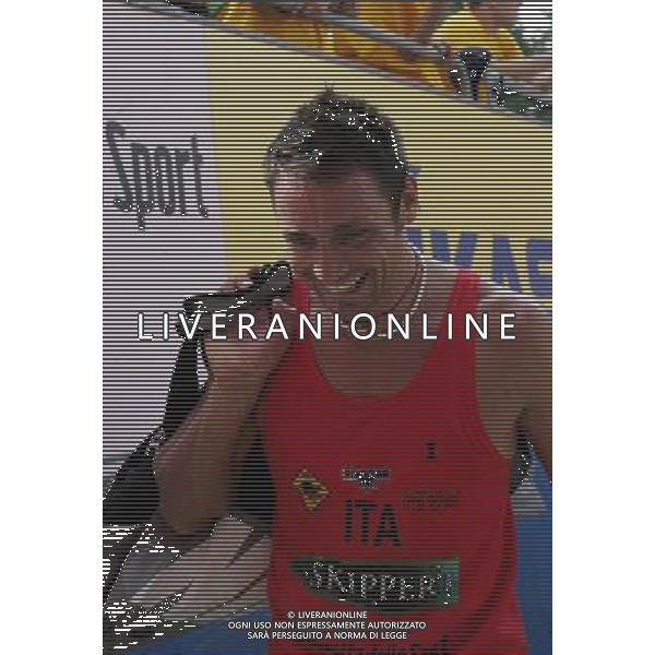 MILANO 1 SETTEMBRE 2007 BEACH TOUR 2007 NELLA FOTO: DOMENGHINI GIORGIO \'MAGLIA ROSSA NUMERO 1\' PH FRANCESCO BONFANTI-AG ALDO LIVERANI