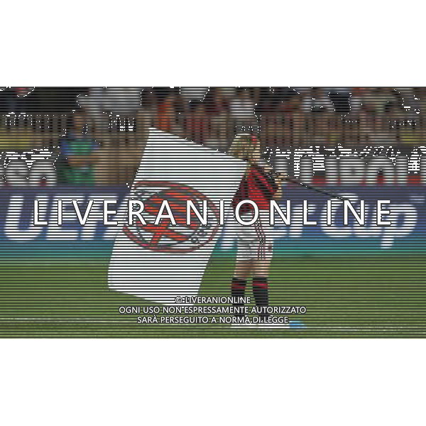 Montecarlo Monaco 31-08-2007 supercoppa europea 2006/07 milan-siviglia 3:1 nella foto bandiera milan ph marco luzzani/ag aldo liverani s.a.s.