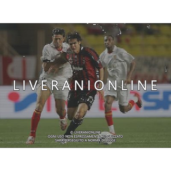 Montecarlo Monaco 31-08-2007 supercoppa europea 2006/07 milan-siviglia 3:1 nella foto kaka e marti\' ph marco luzzani/ag aldo liverani s.a.s.