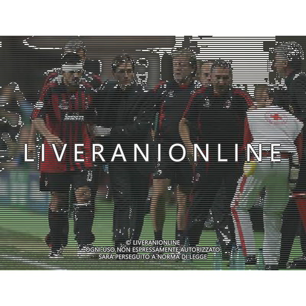 Montecarlo Monaco 31-08-2007 supercoppa europea 2006/07 milan-siviglia 3:1 nella foto gennaro gattuso esce sostituito ph marco luzzani/ag aldo liverani s.a.s.