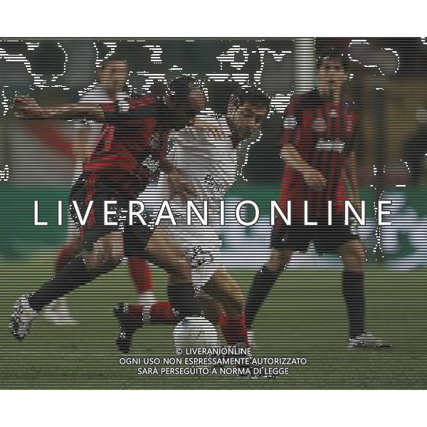 Montecarlo Monaco 31-08-2007 supercoppa europea 2006/07 milan-siviglia 3:1 nella foto maresca enzo con emerson ph marco luzzani/ag aldo liverani s.a.s.