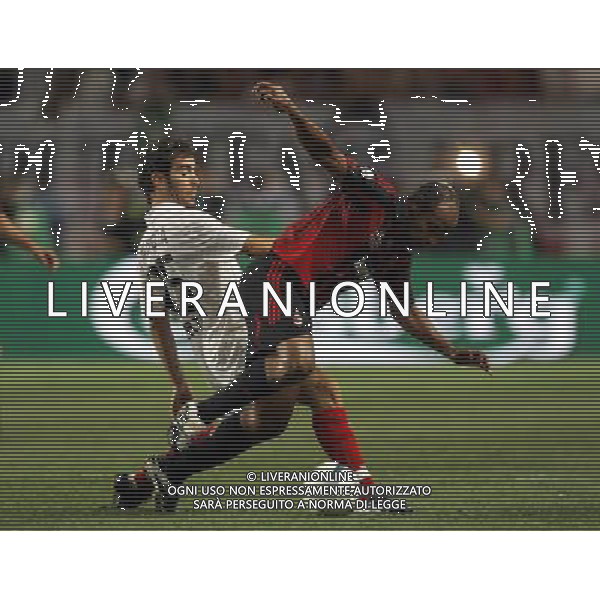 Montecarlo Monaco 31-08-2007 supercoppa europea 2006/07 milan-siviglia 3:1 nella foto maresca enzo con emerson ph marco luzzani/ag aldo liverani s.a.s.