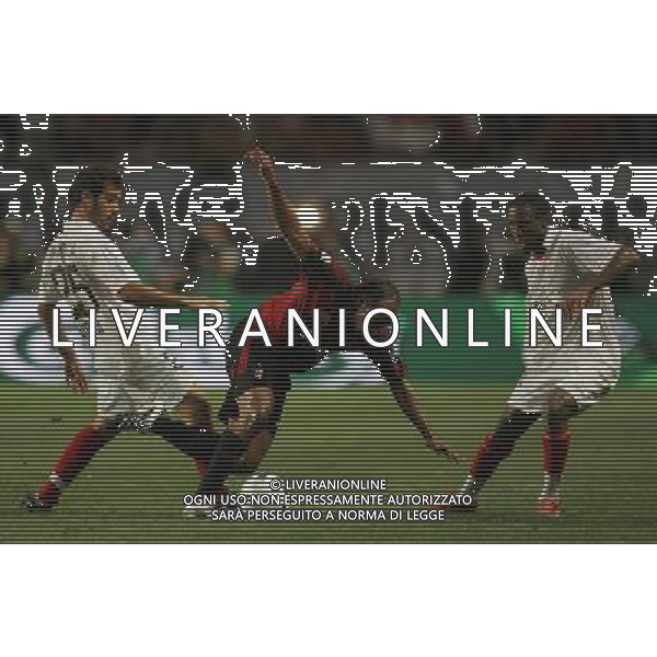 Montecarlo Monaco 31-08-2007 supercoppa europea 2006/07 milan-siviglia 3:1 nella foto maresca enzo con emerson ph marco luzzani/ag aldo liverani s.a.s.