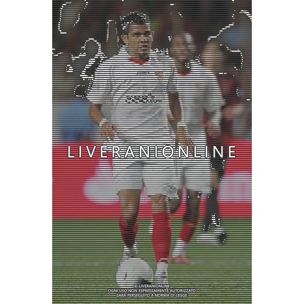 Montecarlo 31 agosto 2007 Ac Milan - Siviglia Supercoppa Europea nella foto: Alves Daniel foto Andry / Ag. Aldo Liverani 