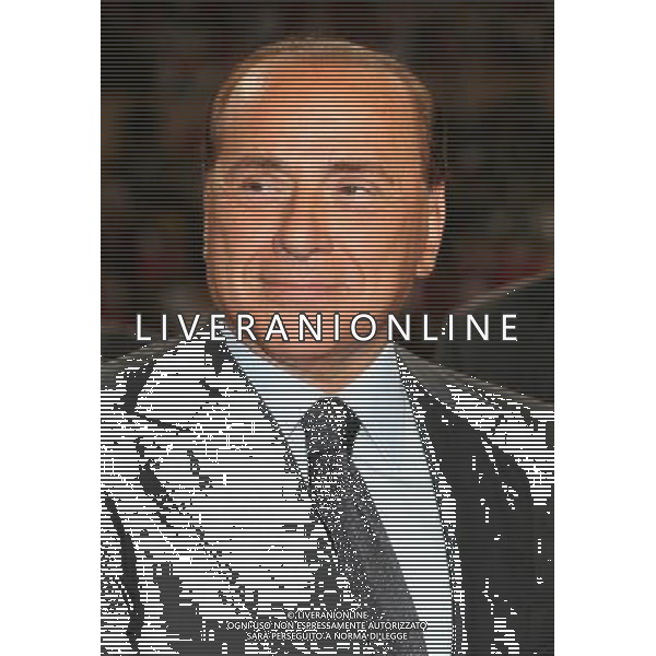 Montecarlo 31 agosto 2007 Ac Milan - Siviglia Supercoppa Europea nella foto: Berlusconi Silvio foto Andry / Ag. Aldo Liverani 