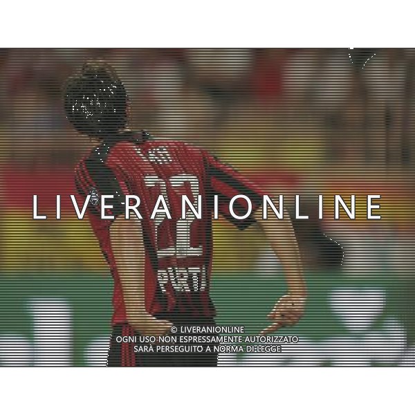 Montecarlo 31 agosto 2007 Ac Milan - Siviglia Supercoppa Europea nella foto: kaka esulta dedicando il suo gol a puerta foto Andry / Ag. Aldo Liverani 