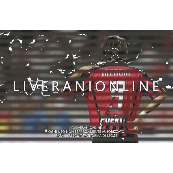 Montecarlo 31 agosto 2007 Ac Milan - Siviglia Supercoppa Europea nella foto: Inzaghi Filippo foto Andry / Ag. Aldo Liverani 