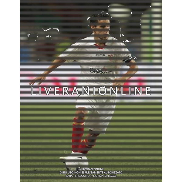 Montecarlo 31 agosto 2007 Ac Milan - Siviglia Supercoppa Europea nella foto: Jesus Navas foto Andry / Ag. Aldo Liverani 