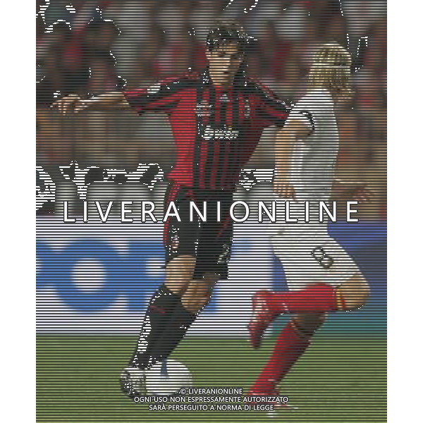Montecarlo 31 agosto 2007 Ac Milan - Siviglia Supercoppa Europea nella foto: Kaka foto Andry / Ag. Aldo Liverani 