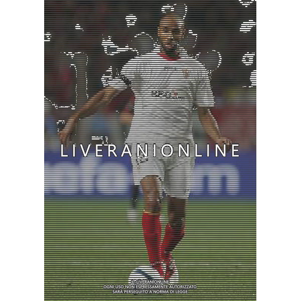 Montecarlo 31 agosto 2007 Ac Milan - Siviglia Supercoppa Europea nella foto: Kanoute Frederic foto Andry / Ag. Aldo Liverani 