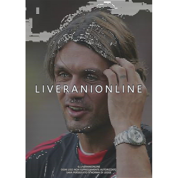 Montecarlo 31 agosto 2007 Ac Milan - Siviglia Supercoppa Europea nella foto: Maldini Paolo foto Andry / Ag. Aldo Liverani 