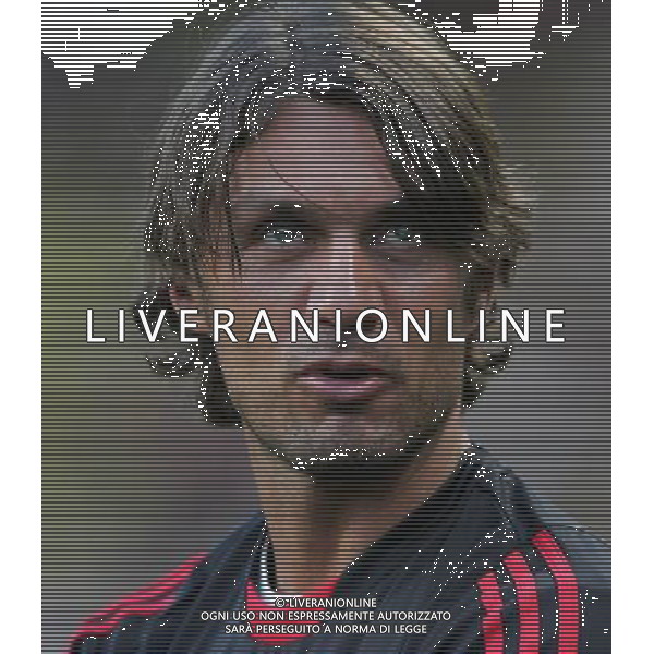 Montecarlo 31 agosto 2007 Ac Milan - Siviglia Supercoppa Europea nella foto: Maldini Paolo foto Andry / Ag. Aldo Liverani 