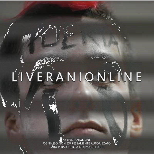 Montecarlo 31 agosto 2007 Ac Milan - Siviglia Supercoppa Europea nella foto: tifo siviglia foto Andry / Ag. Aldo Liverani 