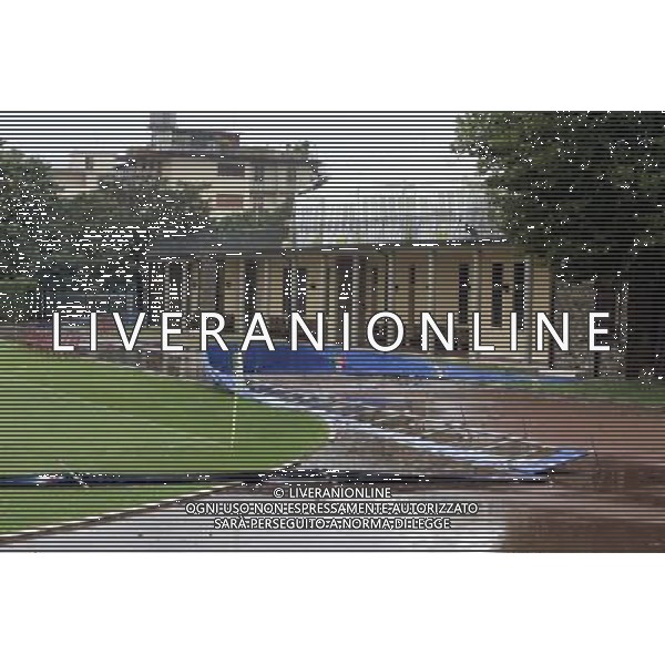 ALLENAMENTO NAZIONALE ITALIANA A COVERCIANO 04/09/2007 nella foto il Centro Tecnico di Coverciano battuto dal vento e dalla pioggia di questa mattina ph Bucco/Ag. Aldo Liverani Sas