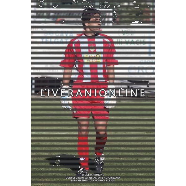 Uso Calcio Caravaggese - Cremonese Coppa Italia di Serie C 05/09/2007 nella foto Giorgio Bianchi ph pasinetti/Ag. Aldo Liverani Sas