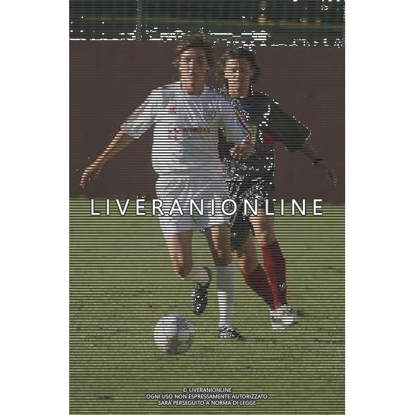 Uso Calcio Caravaggese - Cremonese Coppa Italia di Serie C 05/09/2007 nella foto Brambilla e Radice ph pasinetti/Ag. Aldo Liverani Sas