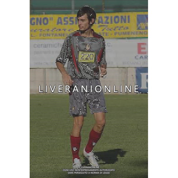 Uso Calcio Caravaggese - Cremonese Coppa Italia di Serie C 05/09/2007 nella foto Temelin Gianluca ph pasinetti/Ag. Aldo Liverani Sas