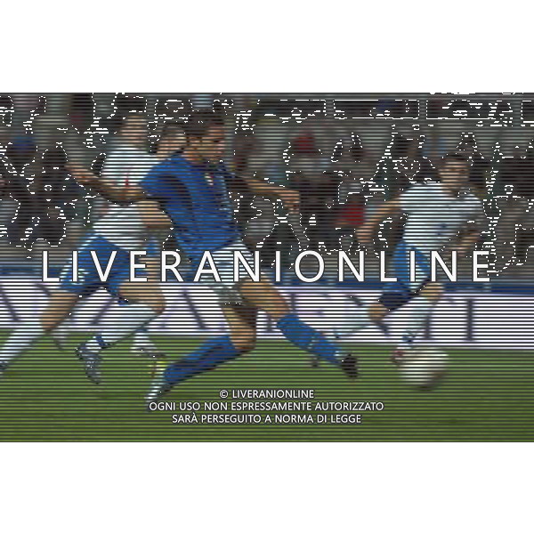 Qualificazione ai Campionati Europei 2008 Under 21 Trento(TN) - 07.09.2007 Italia U21 - Far Oer U21 Nella Foto:Russotto gol /Ph.Vitez-Ag. Aldo Liverani