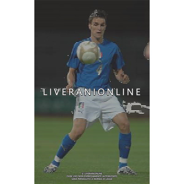 Qualificazione ai Campionati Europei Under 21 2009 Trento - 07.09.2007 Italia U21 - Far Oer U21 Nella Foto: CIGARINI(ITALIA) /Ph.Vitez-Ag. Aldo Liverani