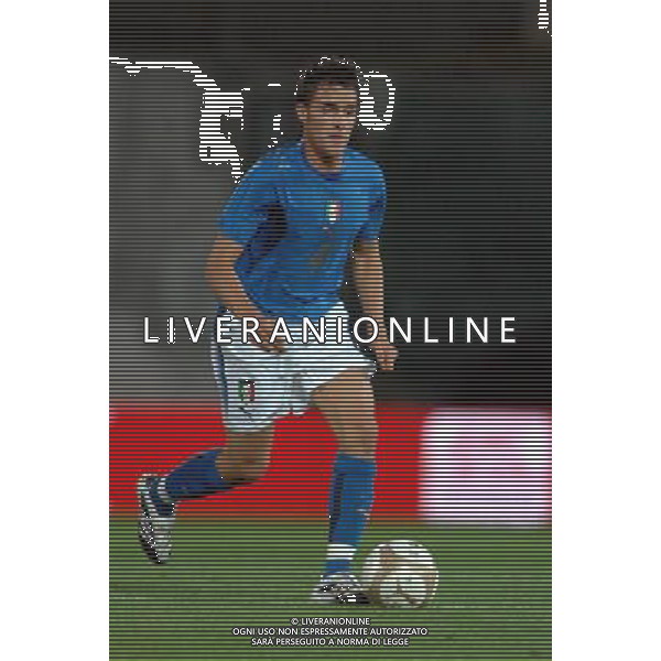 Qualificazione ai Campionati Europei Under 21 2009 Trento - 07.09.2007 Italia U21 - Far Oer U21 Nella Foto: CIGARINI(ITALIA) /Ph.Vitez-Ag. Aldo Liverani