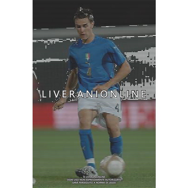 Qualificazione ai Campionati Europei Under 21 2009 Trento - 07.09.2007 Italia U21 - Far Oer U21 Nella Foto: CIGARINI(ITALIA) /Ph.Vitez-Ag. Aldo Liverani