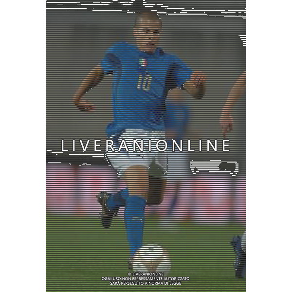 Qualificazione ai Campionati Europei Under 21 2009 Trento - 07.09.2007 Italia U21 - Far Oer U21 Nella Foto: GIOVINCO(ITALIA) /Ph.Vitez-Ag. Aldo Liverani