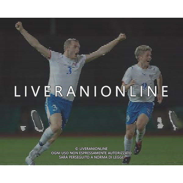 Qualificazione ai Campionati Europei Under 21 2009 Trento - 07.09.2007 Italia U21 - Far Oer U21 Nella Foto: HANSEN(FAR OER) /Ph.Vitez-Ag. Aldo Liverani